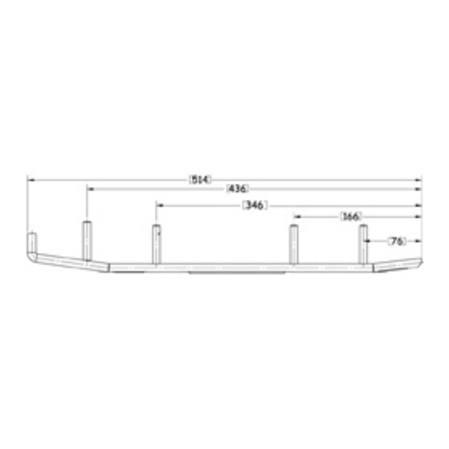 SZYNA KIEROWNICZA SNO-X 881-4642 881-4642 #62773