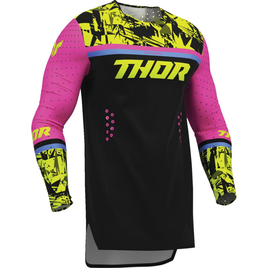 Bluza THOR SPORTMODE PUNKD BK/FU S