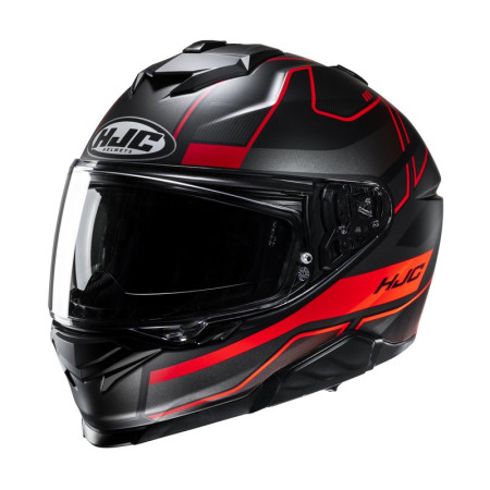 Kask HJC I71 Irox MC1SF Black/Red, L