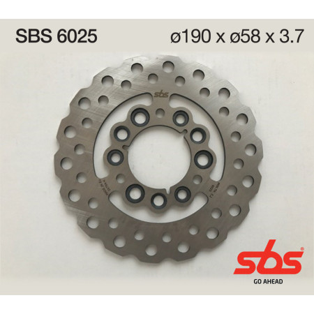 Tarcza hamulcowa SBS APRILIA HABANA 125