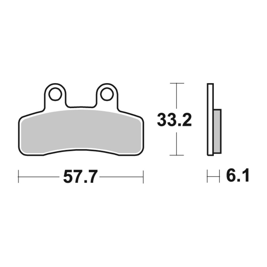 Klocki hamulcowe SBS CERAMIC 