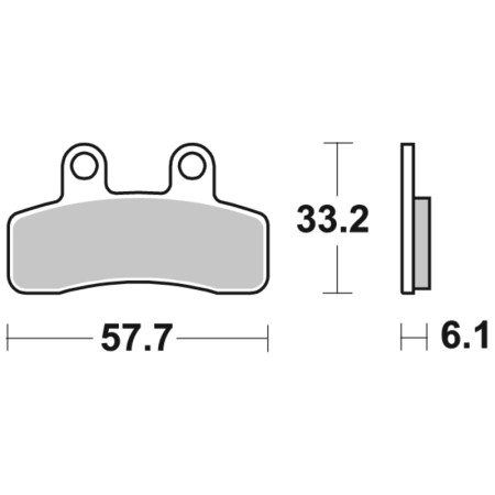 Klocki hamulcowe SBS CERAMIC 