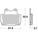 Klocki hamulcowe SBS CERAMIC YAMAHA RD125LC YPVS