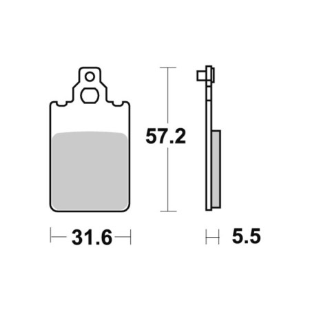 Klocki hamulcowe SBS CERAMIC 