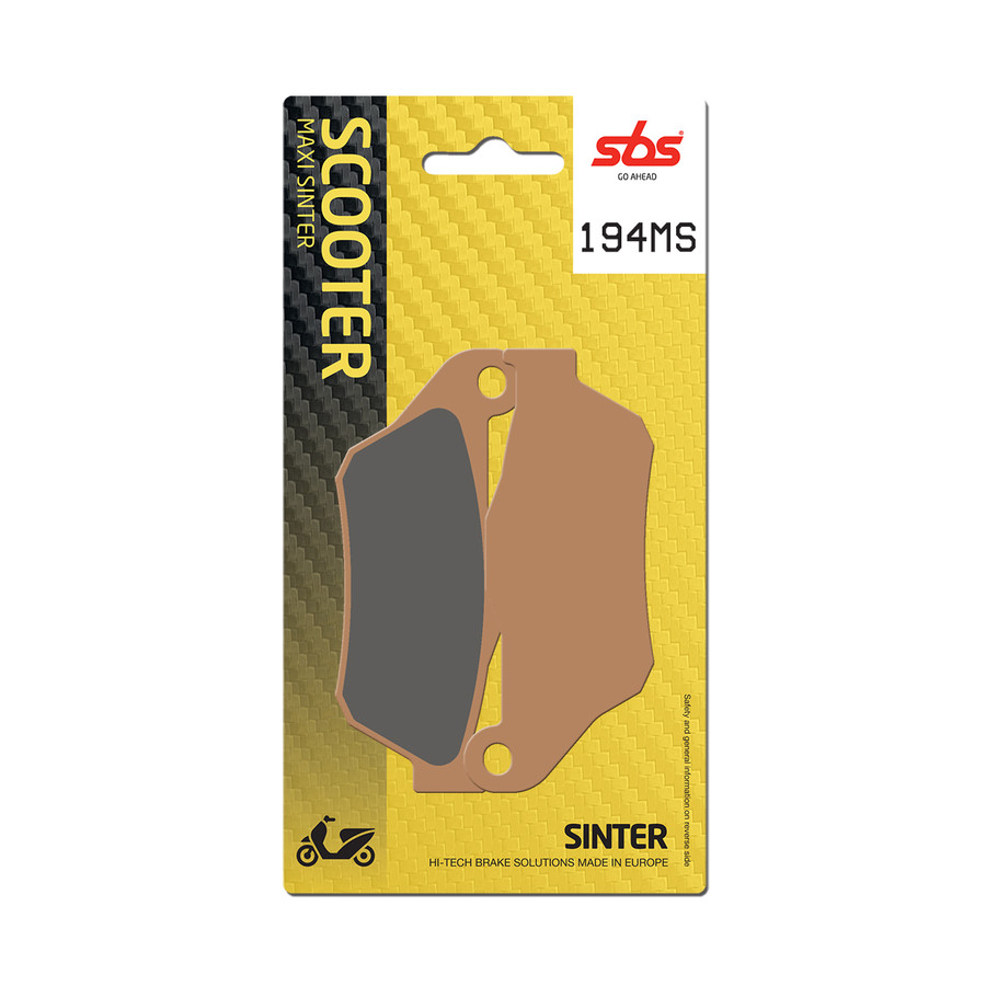 Klocki hamulcowe SBS SINTER YAMAHA VP250 X-CITY