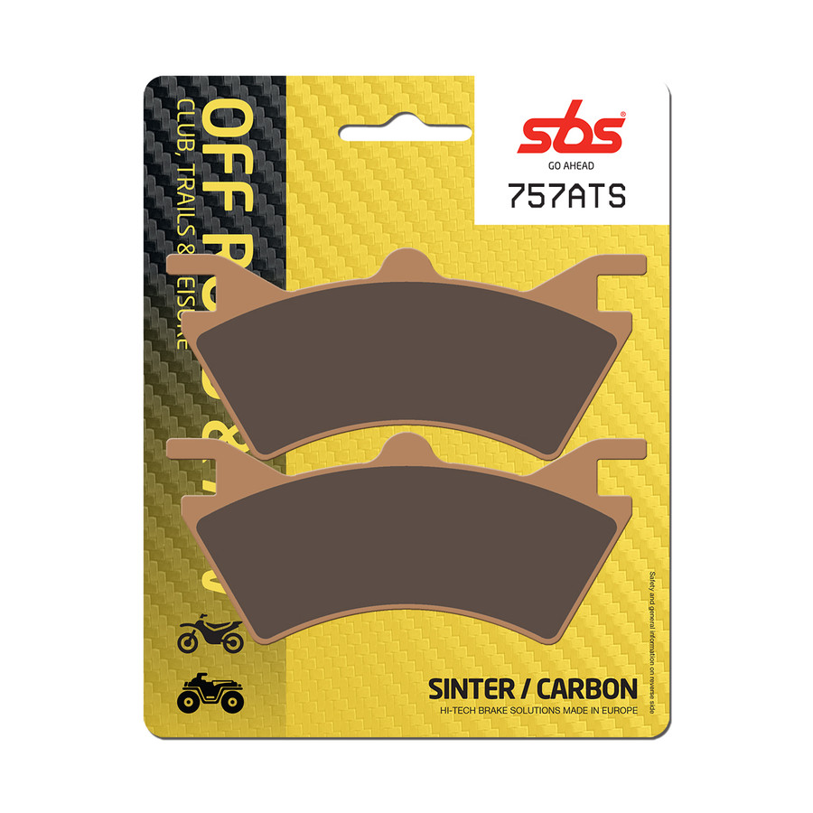 Klocki hamulcowe SBS SINTER POLARIS SPORTSMAN 500