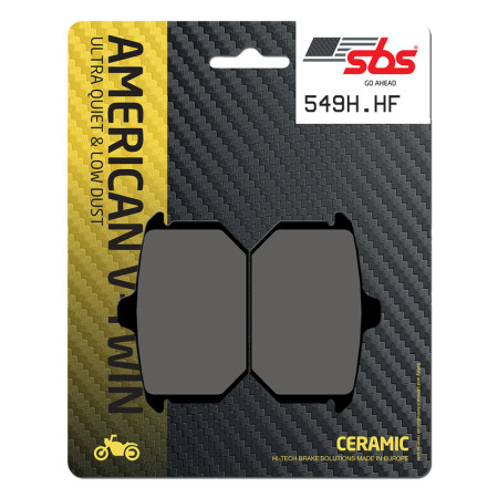 Klocki hamulcowe SBS CERAMIC HARLEY FLHT 1340