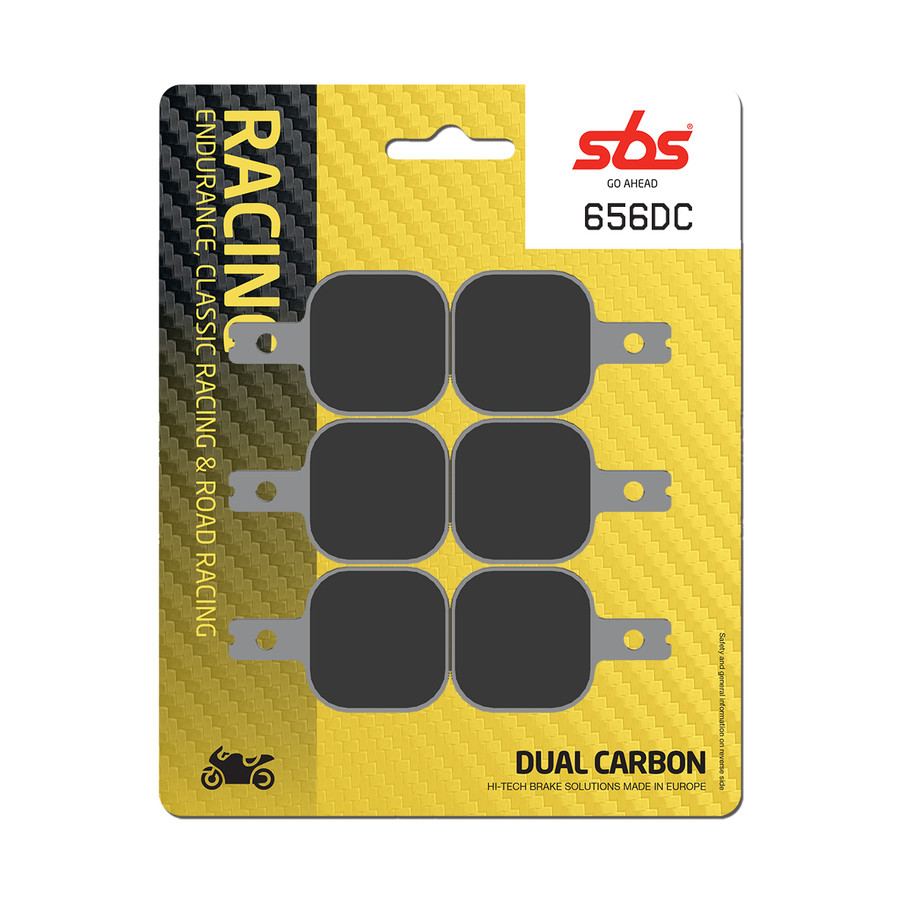 Klocki hamulcowe SBS DUAL CARBON 