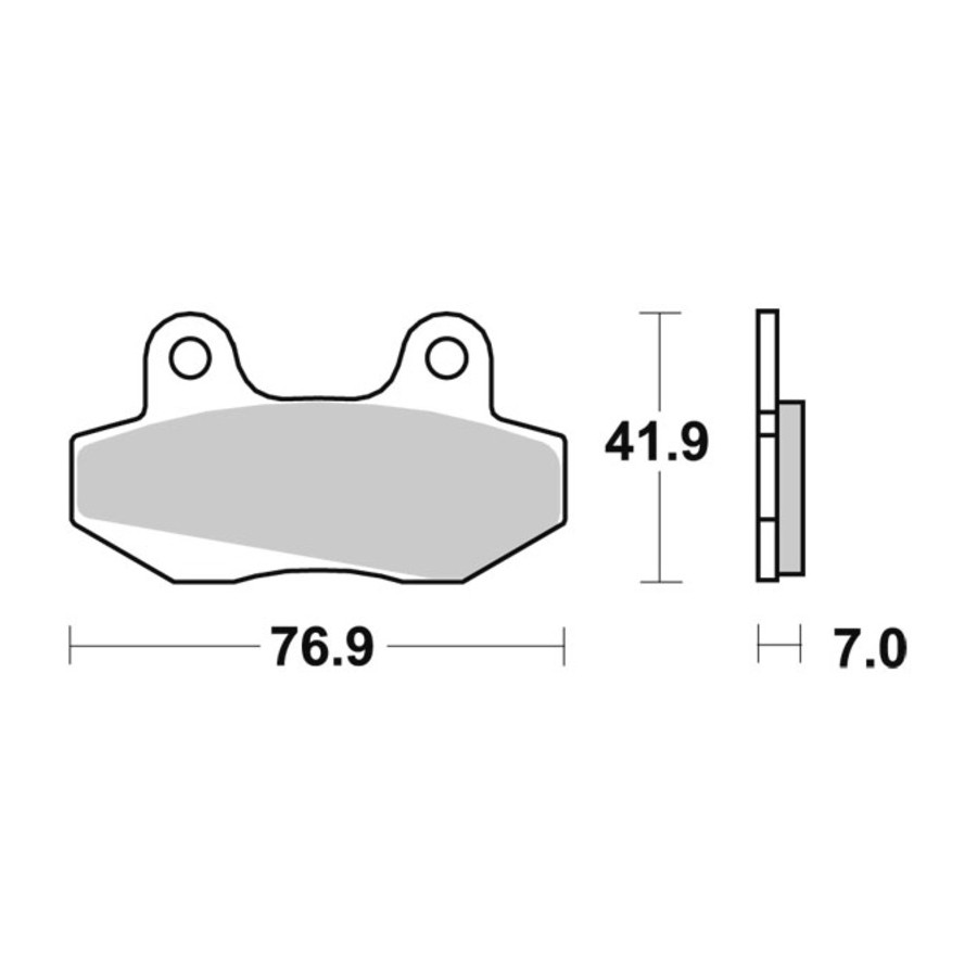 Klocki hamulcowe SBS CERAMIC 