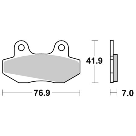 Klocki hamulcowe SBS CERAMIC 