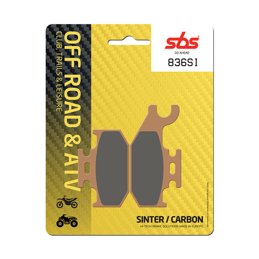Klocki hamulcowe SBS SINTER SUZUKI KING QUAD 400F