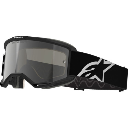 Gogle ALPINESTARS VISION 5 CORP 2 BK/WH CLEAR
