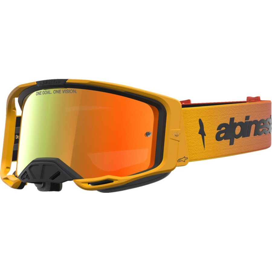Gogle ALPINESTARS VISION 8 AMBER RD/BLK RED