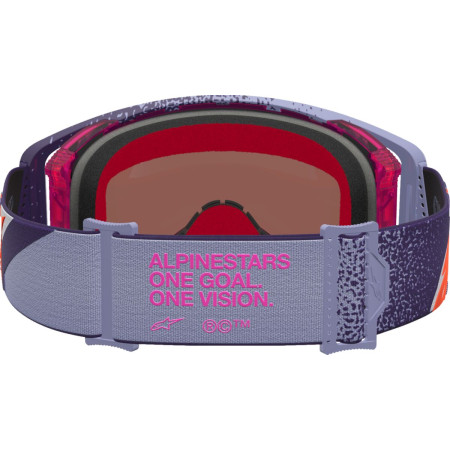 Gogle ALPINESTARS SUPERTECH HITEN PU/RD PINK