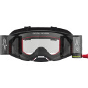Gogle ALPINESTARS SUPERTECH FIRMA BLK/SLV CLEAR