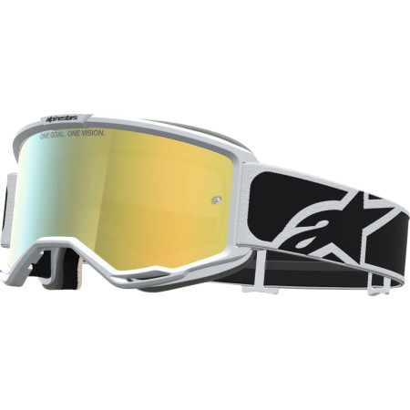 Gogle ALPINESTARS VISION 5 RORA BLK/WH GOLD