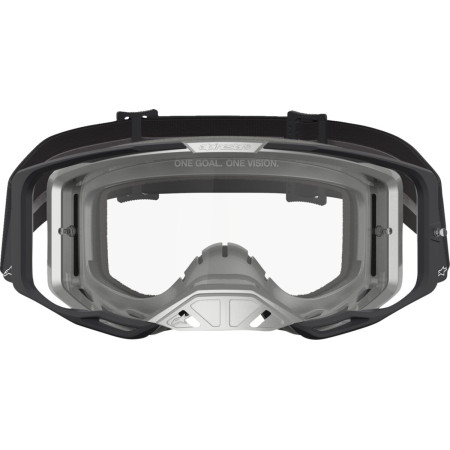 Gogle ALPINESTARS VISION 8 AMBER BLK/SLV CLEAR