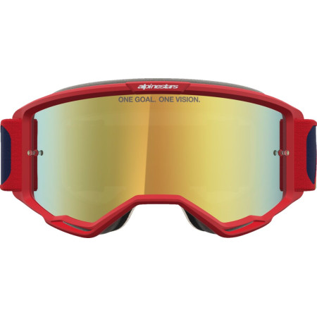 Gogle ALPINESTARS VISION 5 DRAG RD/BL GOLD