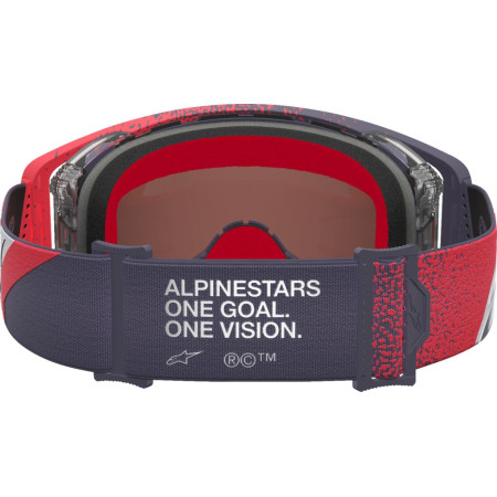 Gogle ALPINESTARS SUPERTECH HITEN BK/RD SILVER