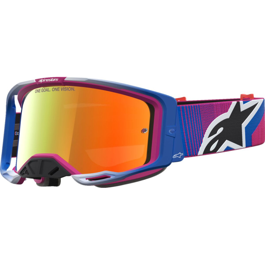 Gogle ALPINESTARS VISION 8 MAVEN BK/RD RED