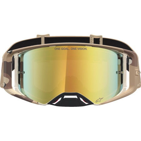 Gogle ALPINESTARS SUPERTECH LONE CAMO DESERT GOLD