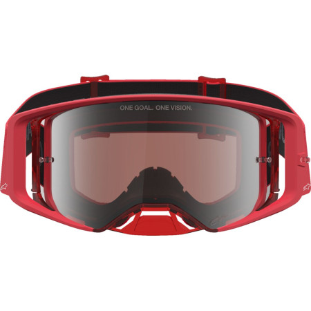 Gogle ALPINESTARS SUPERTECH VESTA CH/RD SILVER