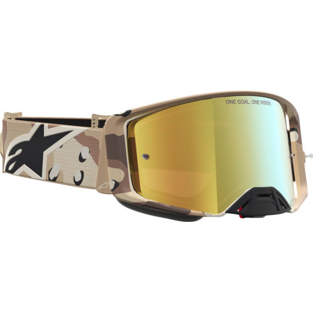 Gogle ALPINESTARS SUPERTECH LONE CAMO DESERT GOLD