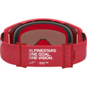 Gogle ALPINESTARS SUPERTECH VESTA CH/RD SILVER