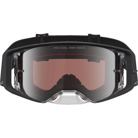 Gogle ALPINESTARS SUPERTECH CLOAK BK SILVER
