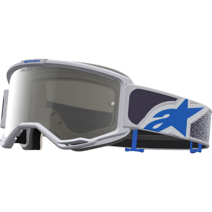 Gogle ALPINESTARS VISION 5 DRAG BL/GY SILVER