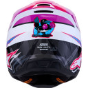 Kask dziecięcy ALPINESTARS YOUTH S-M3 PU/WH/PK