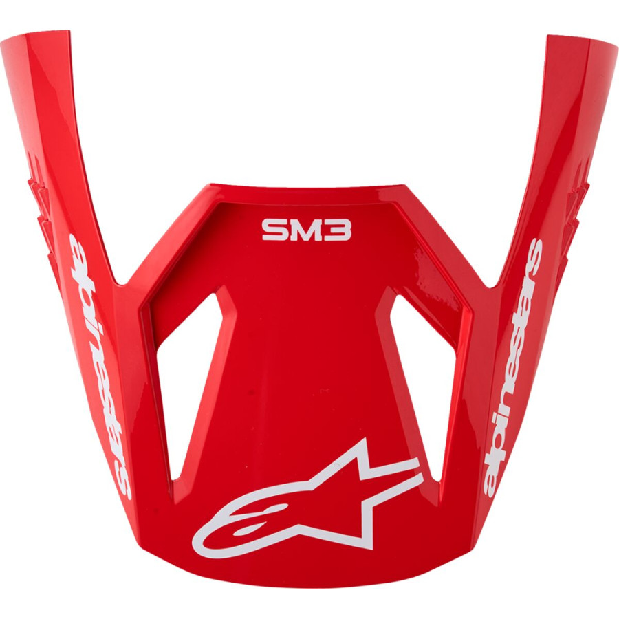 Daszek kasku ALPINESTARS S-M3 RADIUM RD/WH
