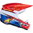 Kask dziecięcy ALPINESTARS YOUTH S-M3 RD/WH/BL