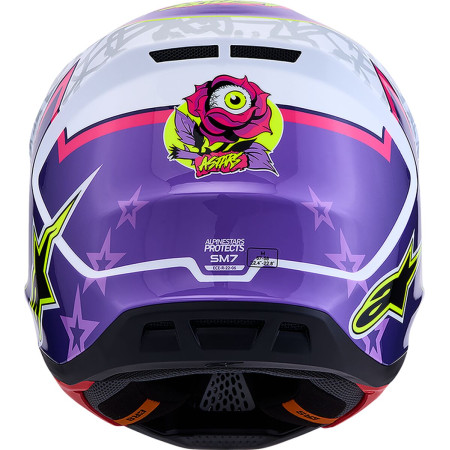 Kask ALPINESTARS S-M7 BLASTER PU/PK/WH