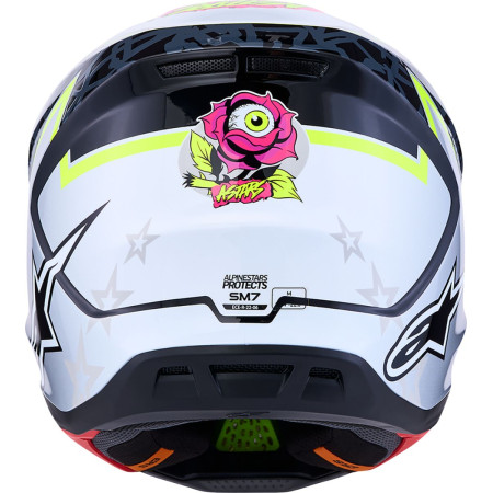Kask ALPINESTARS S-M7 BLASTER BK/GY/YLW