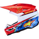Kask ALPINESTARS S-M3 FALCON RD/WH/BL