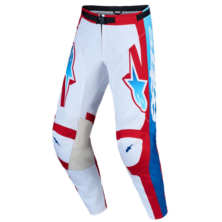 Spodnie ALPINESTARS RACER HUNT WH/RD/BL