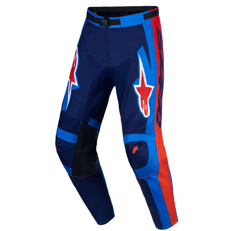 Spodnie ALPINESTARS RACER HUNT BLUE/RED