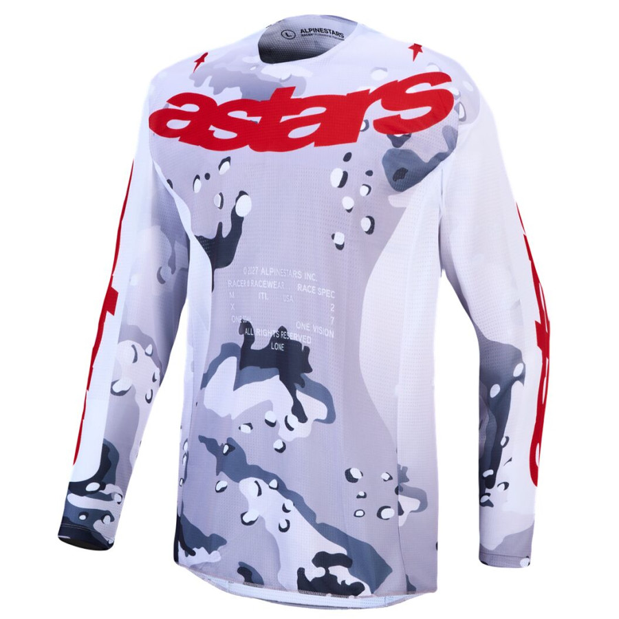 Bluza ALPINESTARS RACER AIR LONE GY/CM/RD/WH