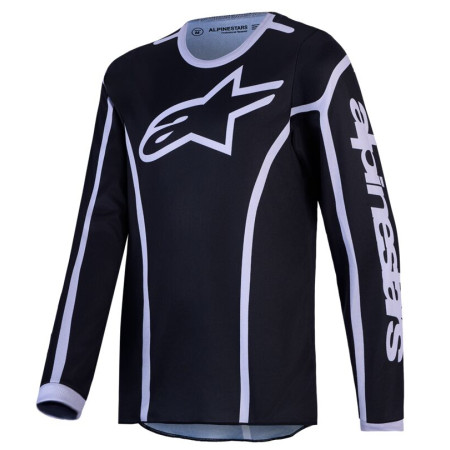 Bluza ALPINESTARS YTH FLUID APEX V2 BLK/SLV