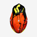 Kask JUST1 J-39 Poseidon Żółty/Czerwony/Czarny