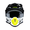 Kask JUST1 J-18 F Hexa Żółty Fluo/Czarny/Biały