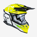 Kask JUST1 J-39 Poseidon Żółty/Czarny/Biały
