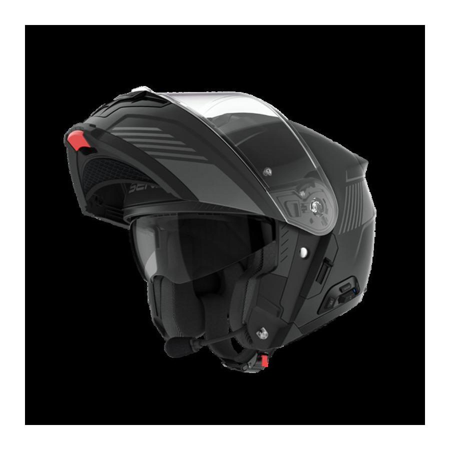 Kask modułowy z interkomem SENA SPECTER B MATT