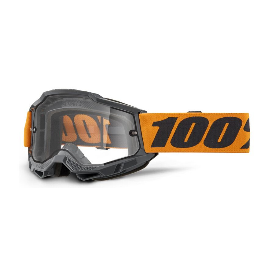 Gogle 100% ACCURI 2 ENDURO NEON ORANGE MIRROR CLR