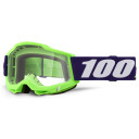 Gogle 100% ACCURI 2 SATISFY GREEN MIRROR CLEAR