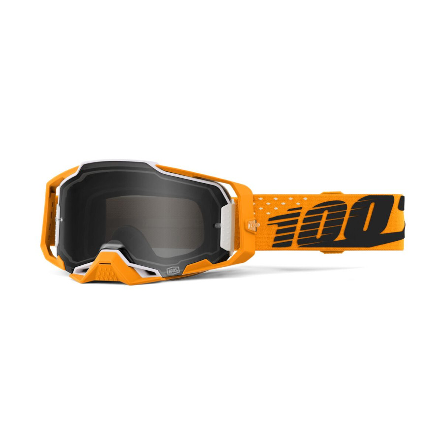 Gogle 100% ARMEGA INVICTO ORANGE MIRROR BLACK
