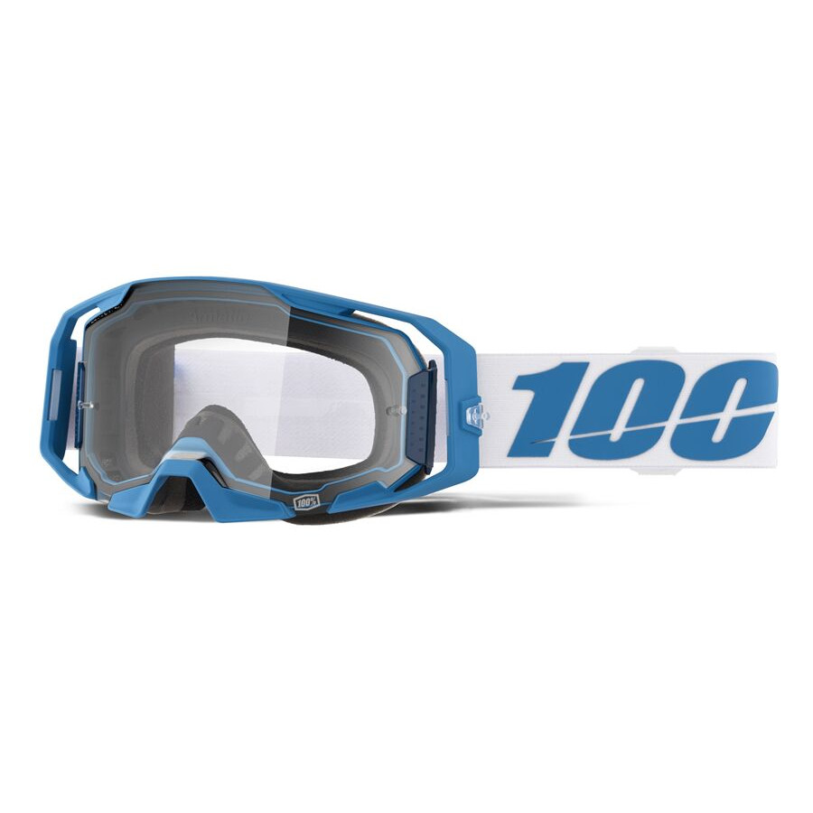 Gogle 100% ARMATIC TUCKWELL BLUE MIRROR CLEAR