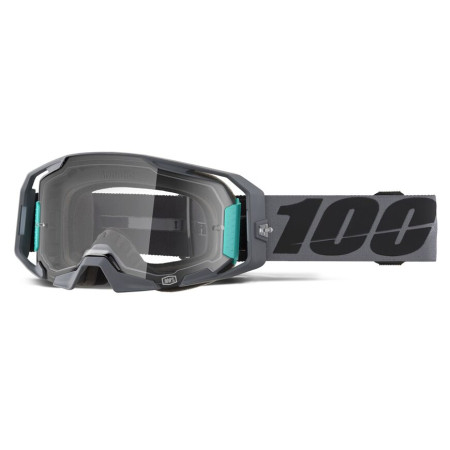 Gogle 100% ARMATIC PETROMA BLACK MIRROR CLEAR
