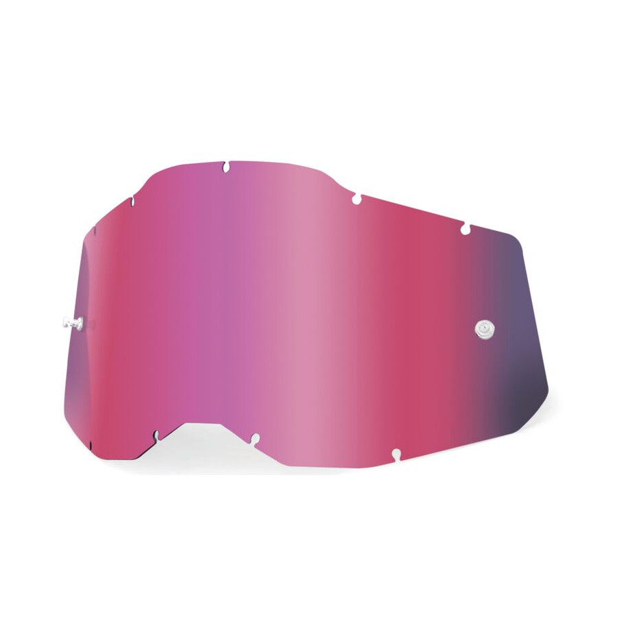 Soczewka do gogli 100% JR ACCURI2/STRATA2 PINK